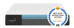 Sleep Foundation Award with Cocoon Mattress