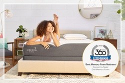 Cocoon chill memory foam mattress awarded best memory foam mattress from US news 2021