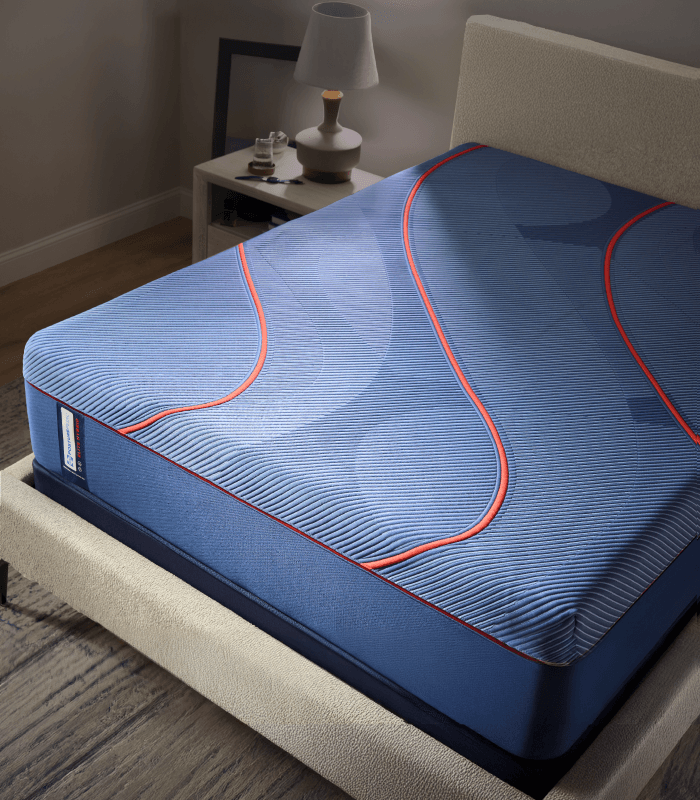 corner view of an elite mattress